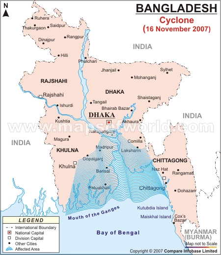 Cyclone Affected Areas